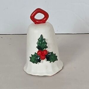 Vintage Holt Howard Christmas Bell Holly Berries Japan 1962 Collectible